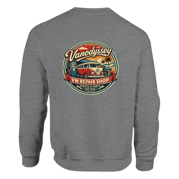 Vanodyssey Repair shop Sweatshirt