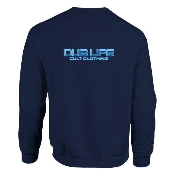 Deb Life Sweatshirt, blue text