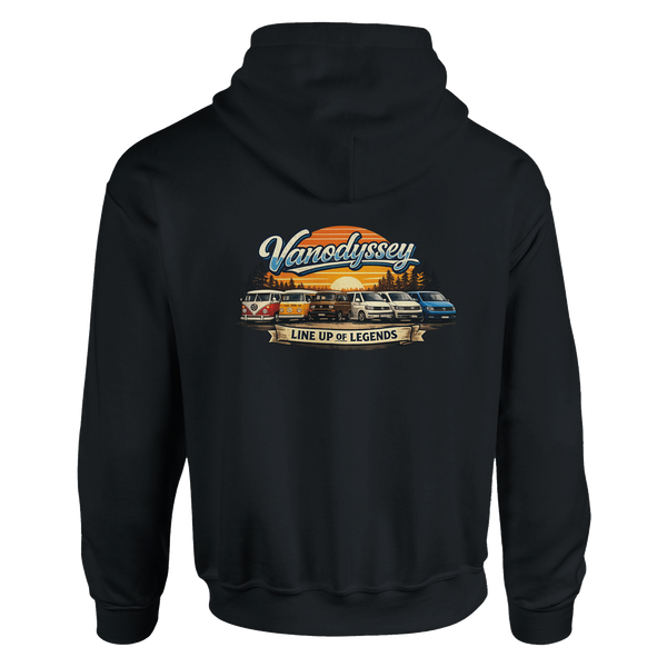 Vanodyssey Line Up Of Legends Hoodie