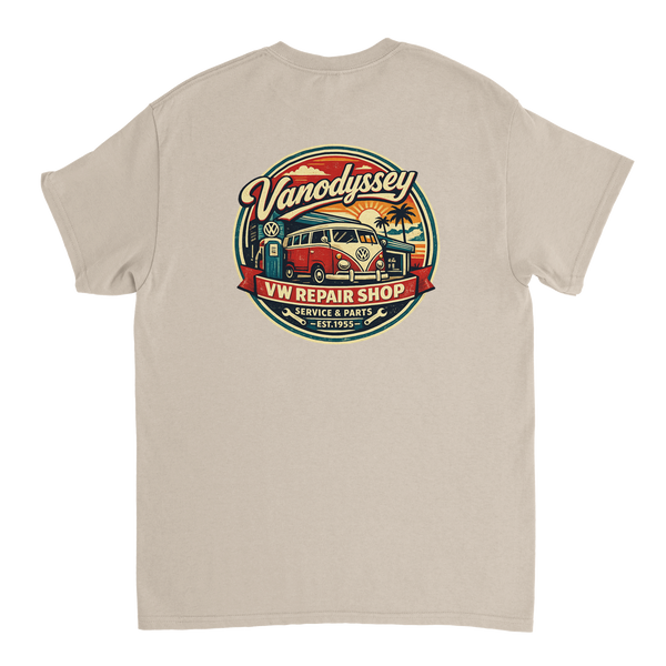 Vanodyssey repair shop T Shirt